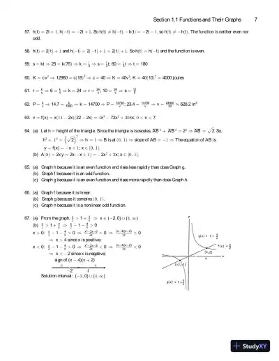 Solution Manual For Thomas' Calculus, 12th Edition - Page 8 preview image