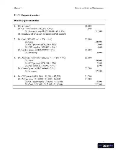 Solution Manual for Intermediate Accounting, 2nd Edition - Page 10 preview image