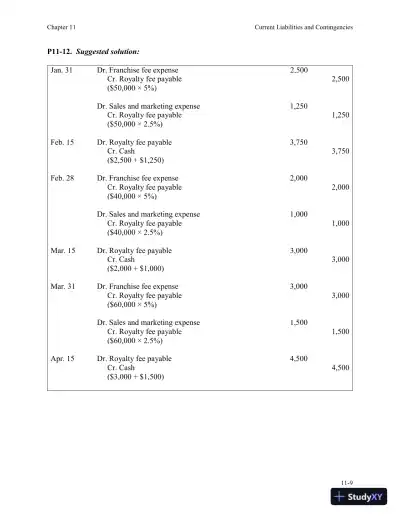 Solution Manual for Intermediate Accounting, 2nd Edition - Page 12 preview image