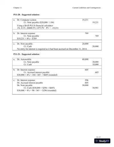 Solution Manual for Intermediate Accounting, 2nd Edition - Page 16 preview image