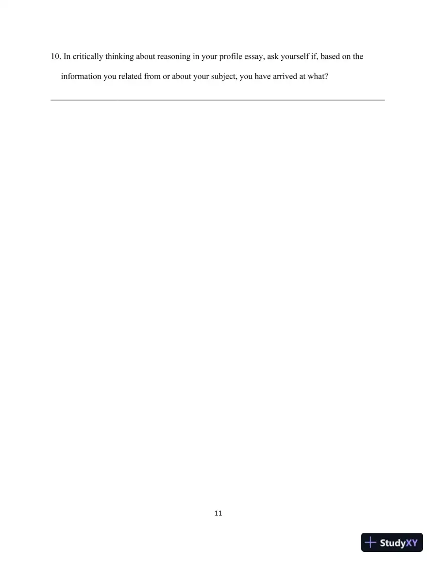 Test Bank for Ticket to Write: Writing College Essays, MLA Update, page 15