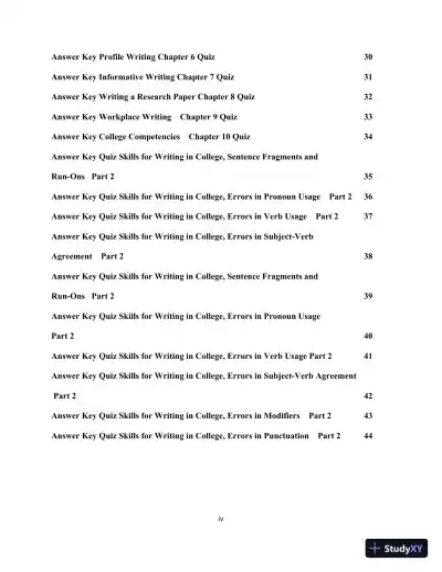 Test Bank for Ticket to Write: Writing College Essays, MLA Update - Page 4 preview image