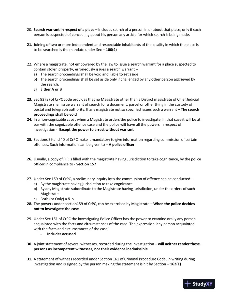 2024 CRCP Criminal Law Actual Exam With Answers (170 Solved Questions), page 4