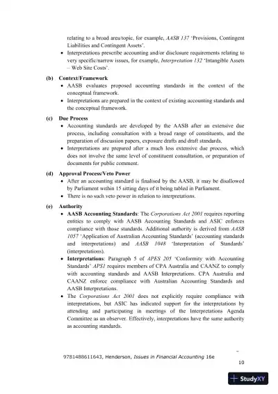 Issues in Financial Accounting, 16th Edition Solution Manual - Page 11 preview image