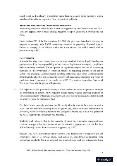 Issues in Financial Accounting, 16th Edition Solution Manual - Page 14 preview image