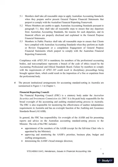 Issues in Financial Accounting, 16th Edition Solution Manual - Page 5 preview image