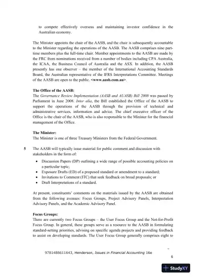 Issues in Financial Accounting, 16th Edition Solution Manual - Page 7 preview image