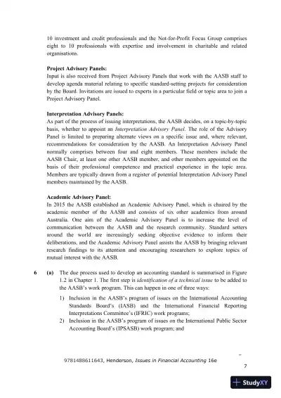 Issues in Financial Accounting, 16th Edition Solution Manual - Page 8 preview image