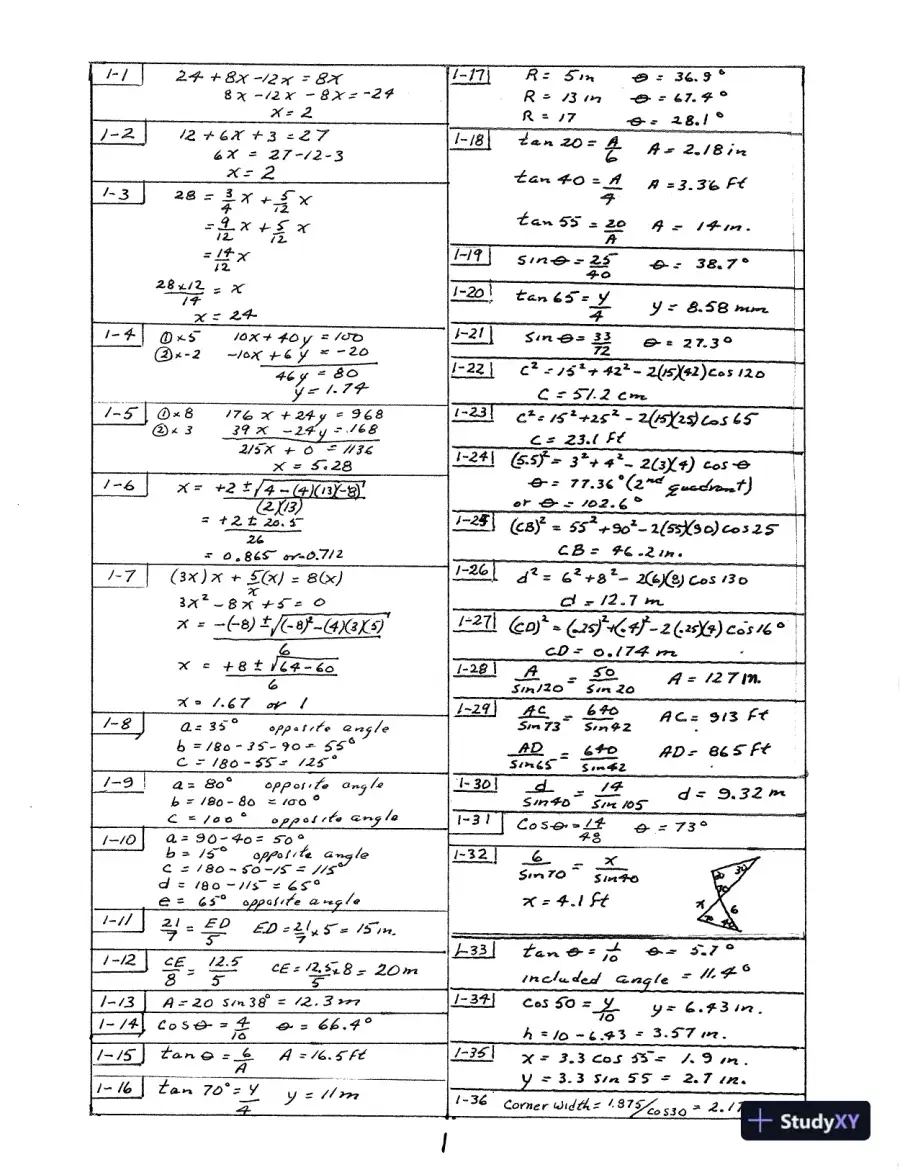 Solution Manual for Applied Mechanics for Engineering Technology, 8th Edition, page 3