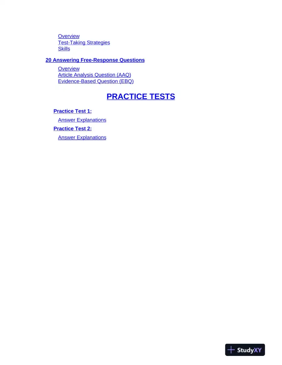 AP Psychology Premium, 2025: Prep Book for the New 2025 Exam with 3 Practice Tests + Comprehensive Review (2024), page 12