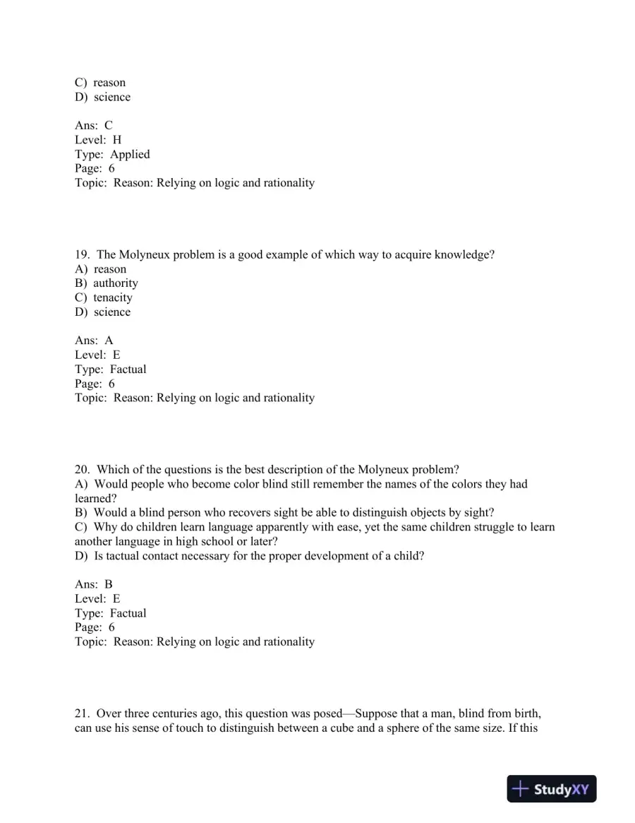 Research Methods: Concepts and Connections 1st Edition Test Bank, page 11