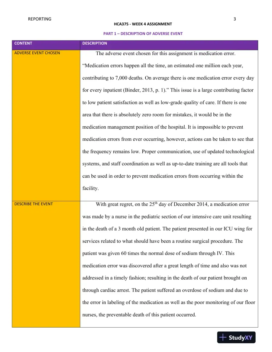HCA375� Continuous Quality Monitoring and Accreditation, page 4