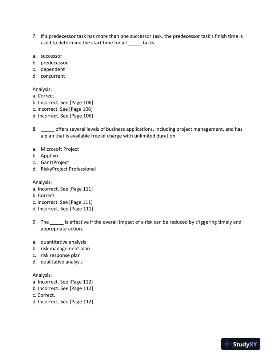 Systems Analysis And Desig, 10th Edition Test Bank, page 12