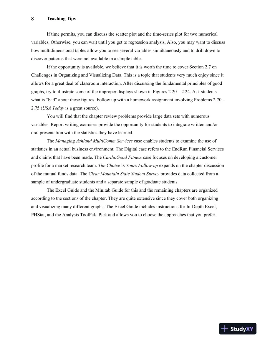 Solution Manual for Business Statistics: A First Course, 7th Edition, page 11