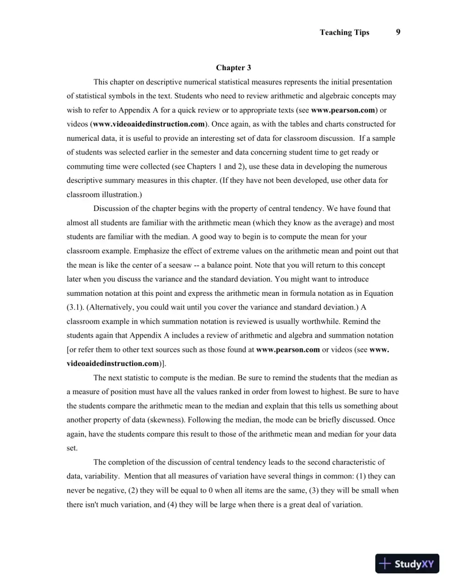 Solution Manual for Business Statistics: A First Course, 7th Edition, page 12