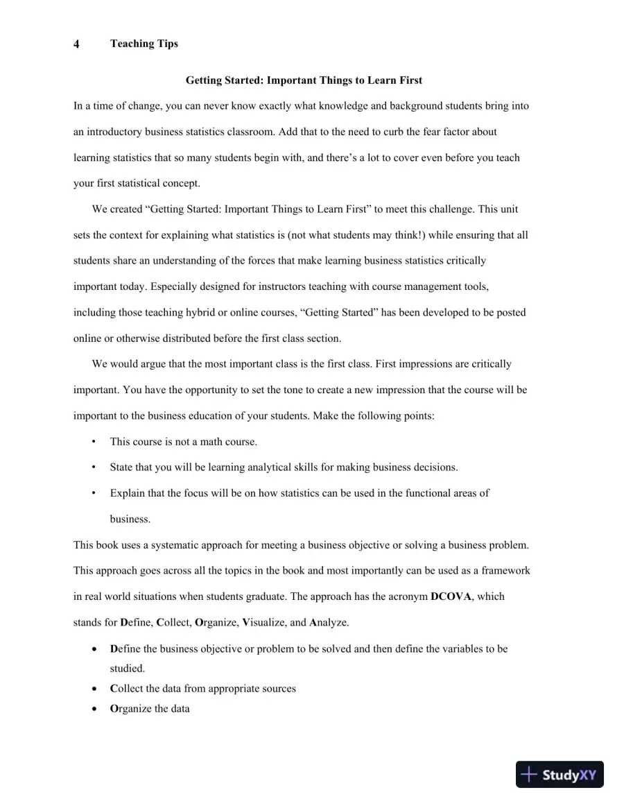 Solution Manual for Business Statistics: A First Course, 7th Edition, page 7
