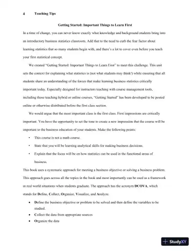 Solution Manual for Business Statistics: A First Course, 7th Edition - Page 7 preview image