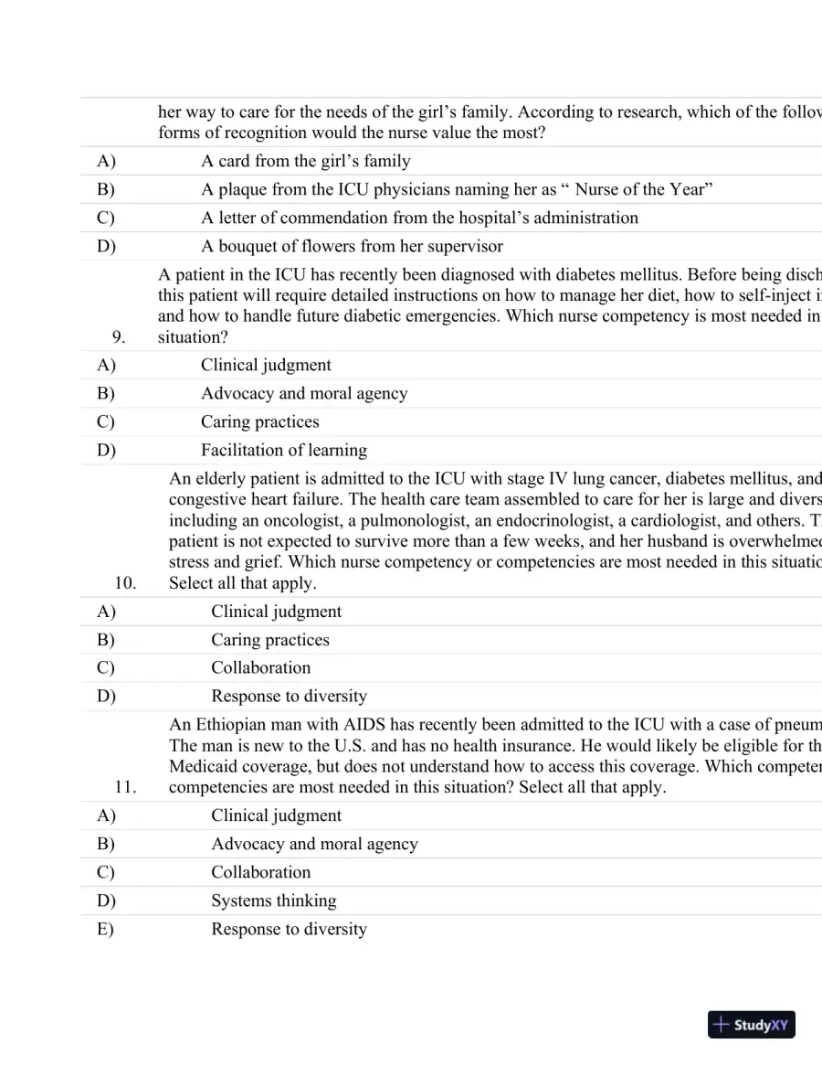 Test Bank For Critical Care Nursing: A Holistic Approach, 10th Edition, page 4