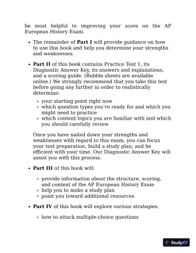 Princeton Review AP European History Premium 2023 - The Princeton Review (2022) - Page 18 preview image