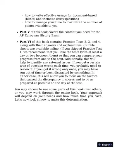 Princeton Review AP European History Premium 2023 - The Princeton Review (2022) - Page 19 preview image