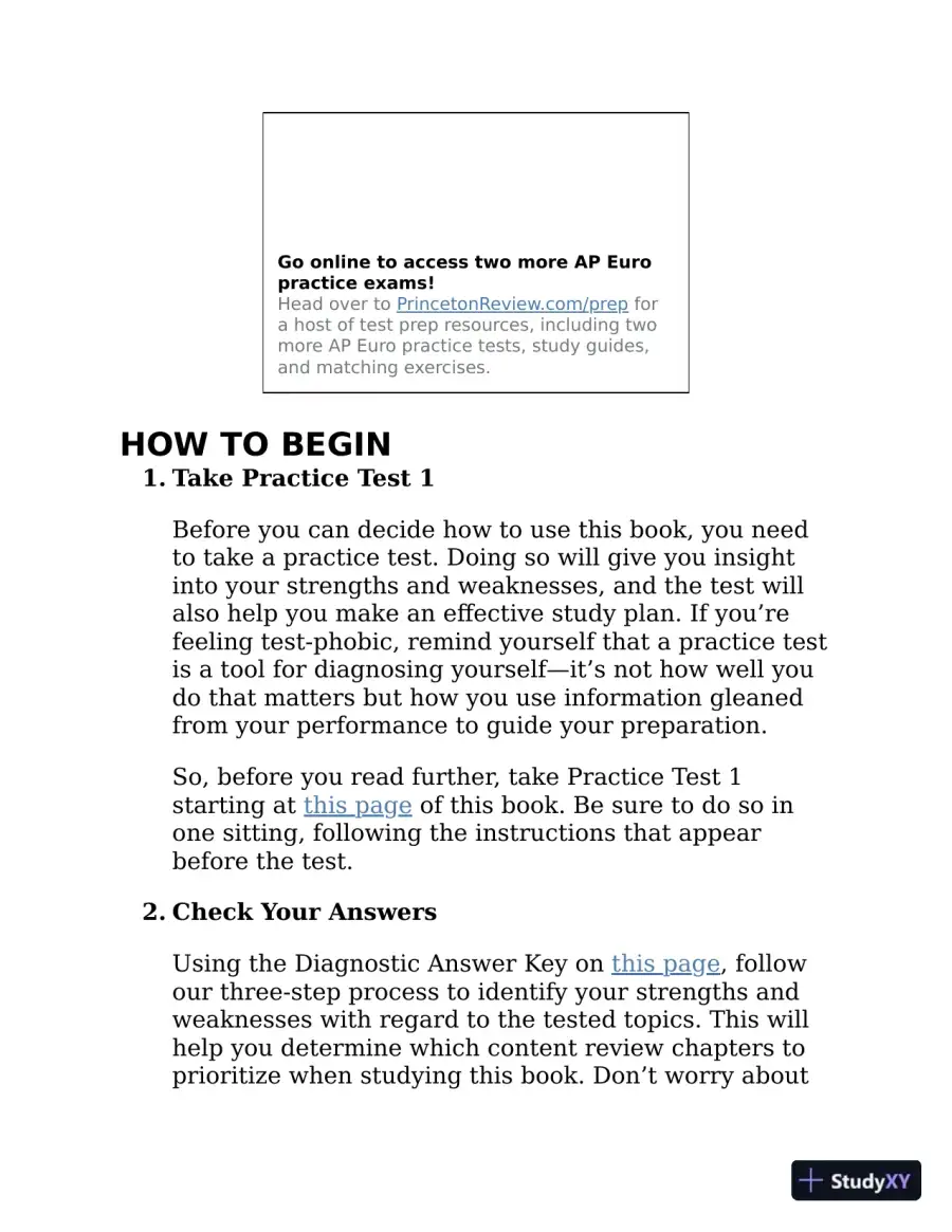 Princeton Review AP European History Premium 2023 - The Princeton Review (2022), page 20
