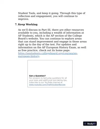 Princeton Review AP European History Premium 2023 - The Princeton Review (2022) - Page 23 preview image
