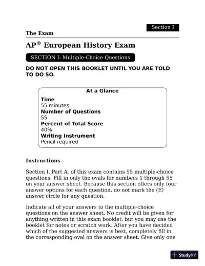 Princeton Review AP European History Premium 2023 - The Princeton Review (2022) - Page 26 preview image