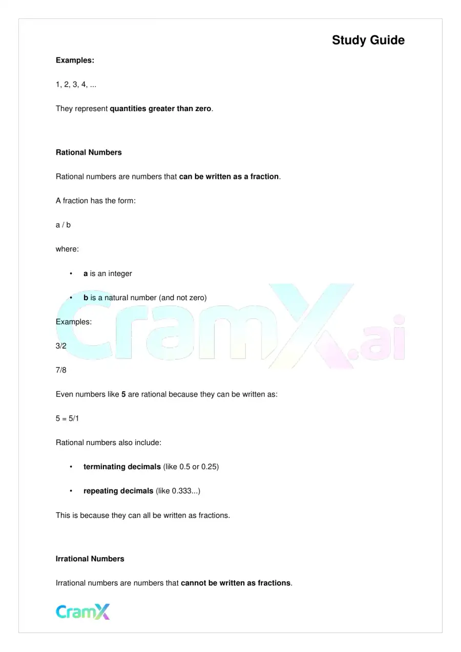 Algebra I – Preliminaries and Basic Operations, page 3