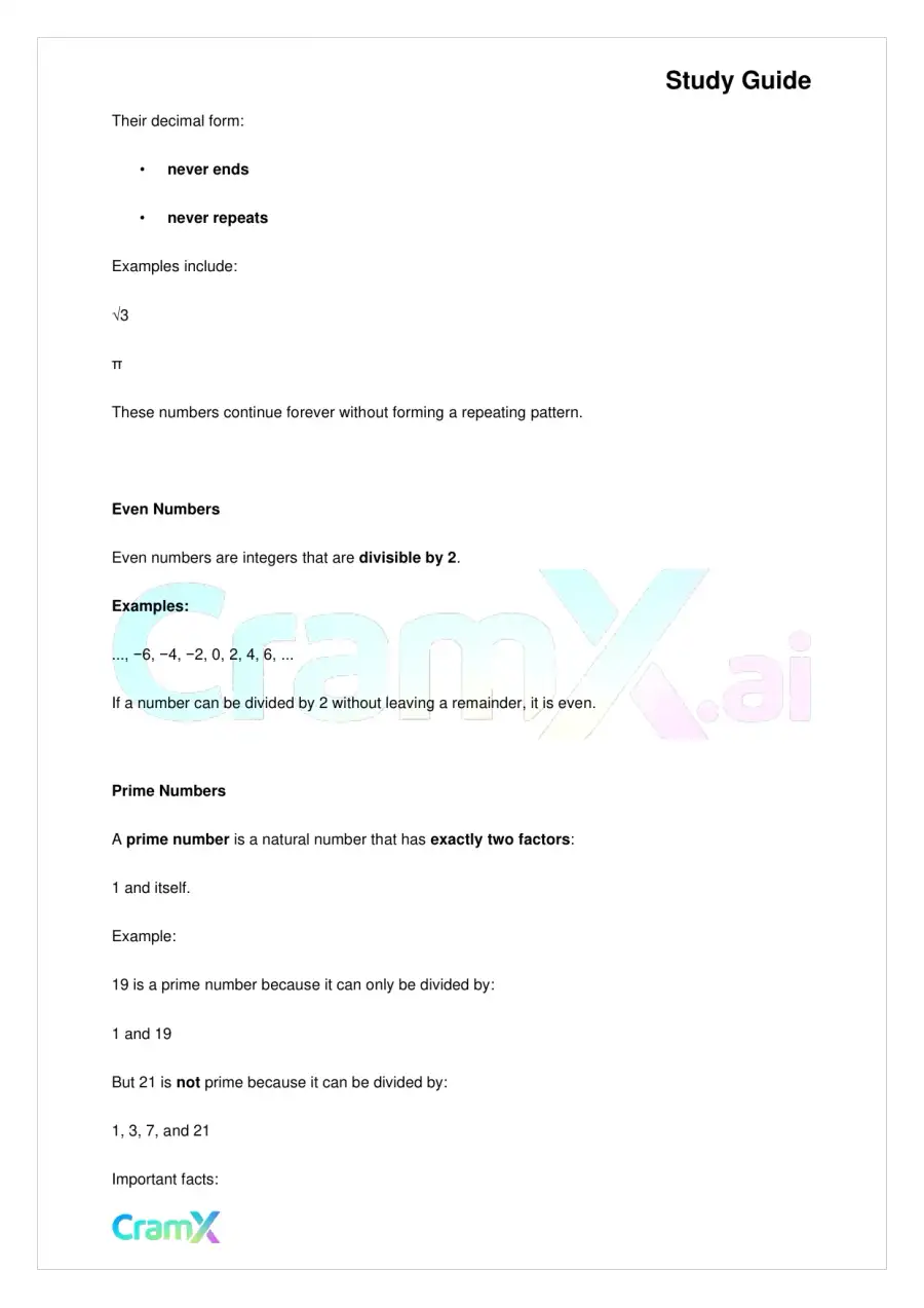 Algebra I – Preliminaries and Basic Operations, page 4