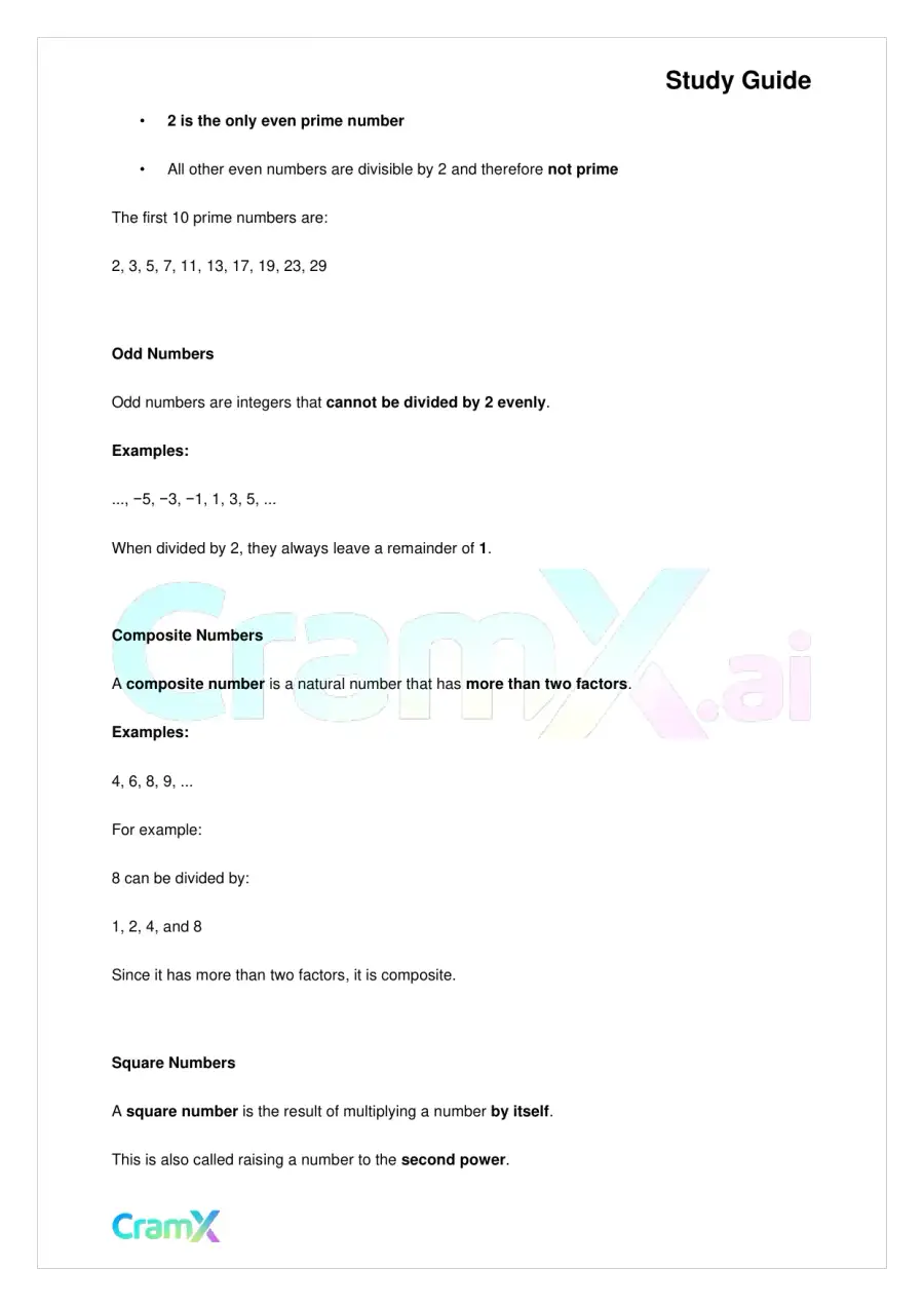 Algebra I – Preliminaries and Basic Operations, page 5
