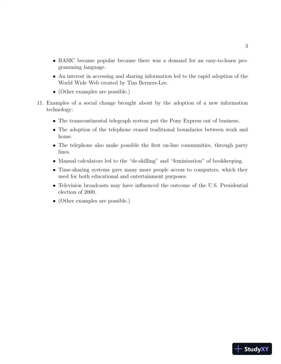 Solution Manual for Ethics for the Information Age, 7th Edition, page 11