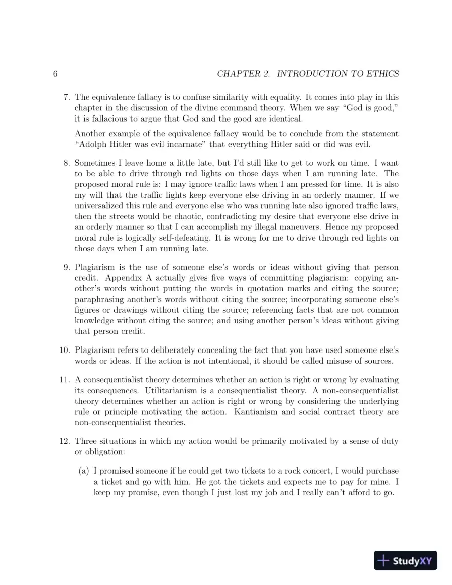 Solution Manual for Ethics for the Information Age, 7th Edition, page 13