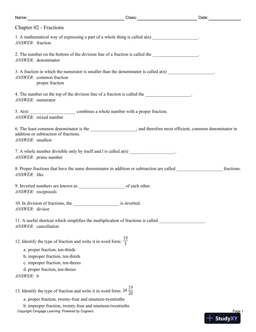 Contemporary Mathematics for Business and Consumers, Brief 8th Edition Test Bank, page 16