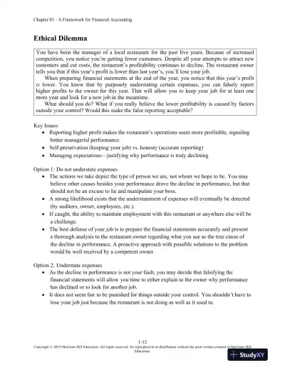 Lecture Notes for Financial Accounting, 5th Edition - Page 16 preview image