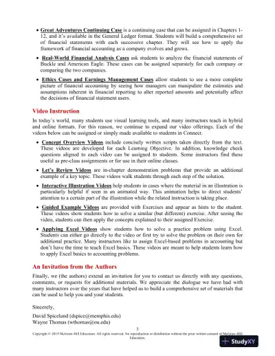 Lecture Notes for Financial Accounting, 5th Edition - Page 4 preview image