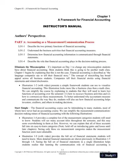 Lecture Notes for Financial Accounting, 5th Edition - Page 5 preview image