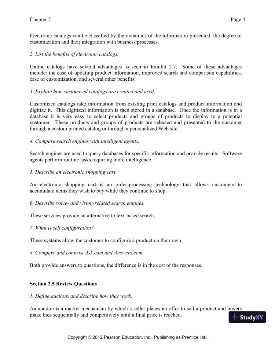 Solution Manual for E-Commerce 2019: Business, Technology and Society, 15th Edition, page 24