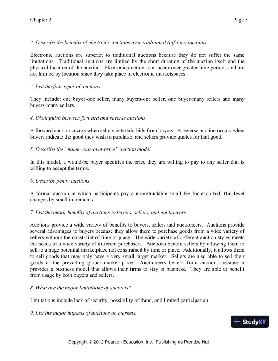 Solution Manual for E-Commerce 2019: Business, Technology and Society, 15th Edition, page 25