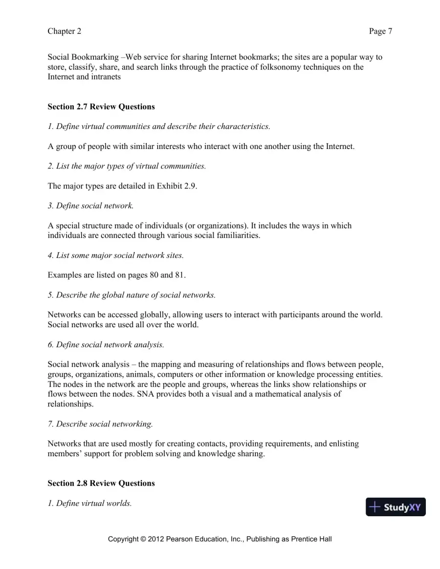 Solution Manual for E-Commerce 2019: Business, Technology and Society, 15th Edition, page 27