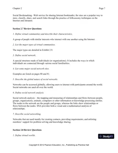 Solution Manual for E-Commerce 2019: Business, Technology and Society, 15th Edition - Page 27 preview image