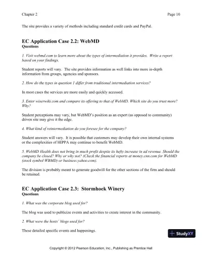 Solution Manual for E-Commerce 2019: Business, Technology and Society, 15th Edition - Page 30 preview image