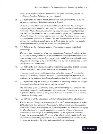 Solution Manual For McGraw-Hill's Taxation of Business Entities 2020 Edition, 11th Edition - Page 12 preview image