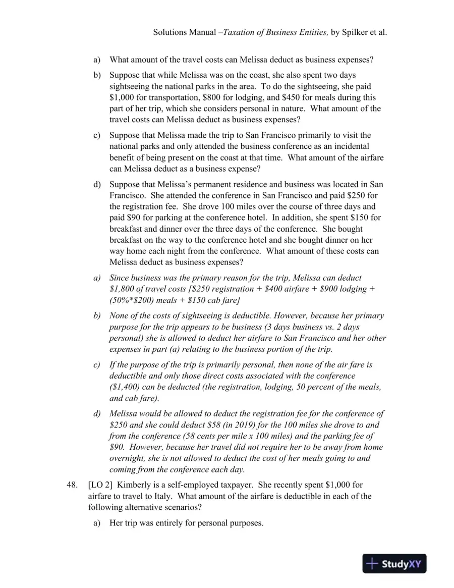 Solution Manual For McGraw-Hill's Taxation of Business Entities 2020 Edition, 11th Edition, page 15