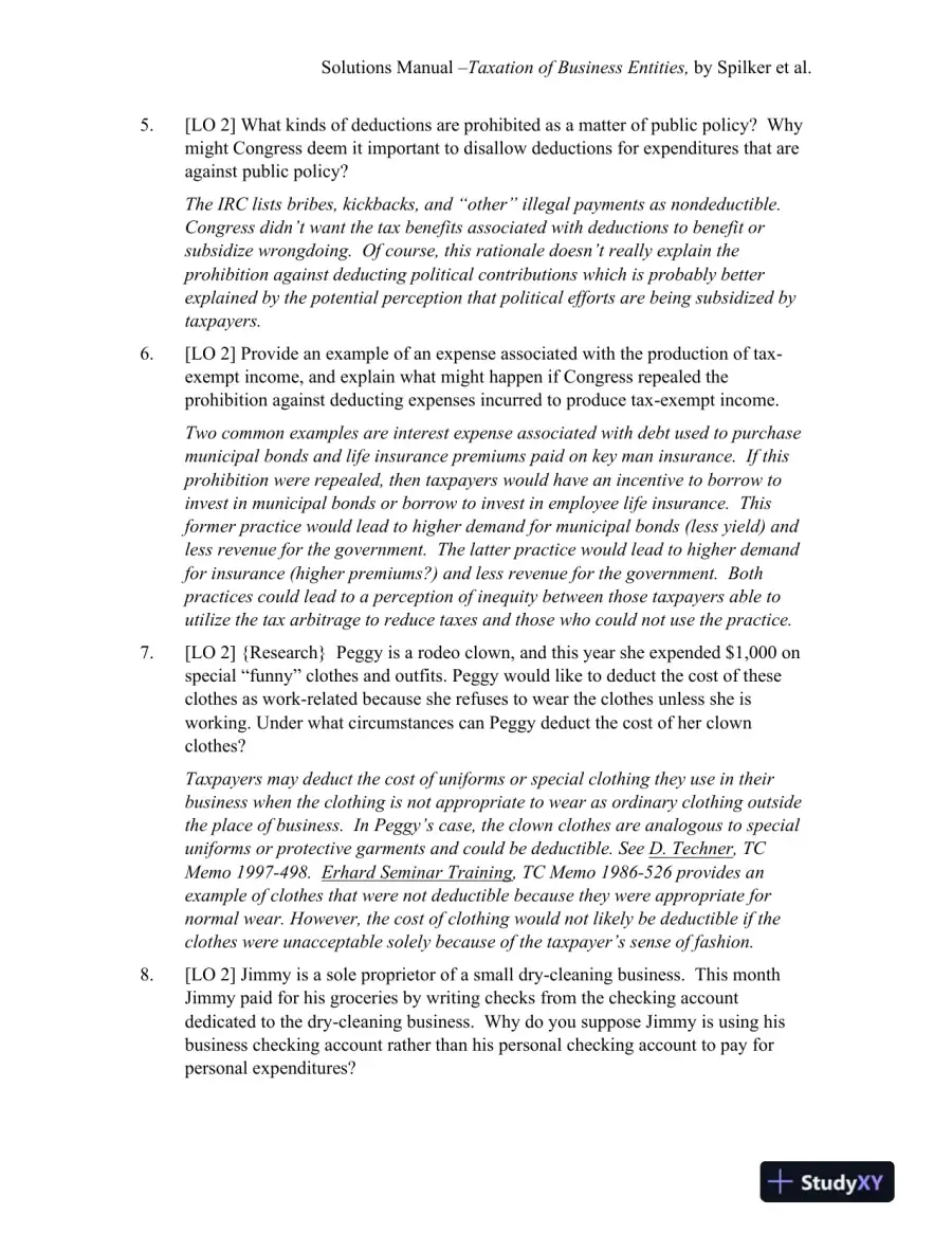 Solution Manual For McGraw-Hill's Taxation of Business Entities 2020 Edition, 11th Edition, page 3
