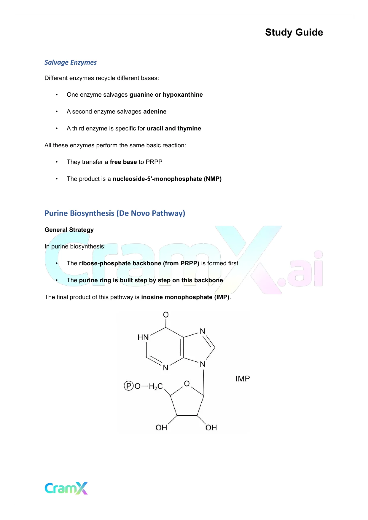 Biochemistry-II - Purines and Pyrimidines - Page 8 preview image