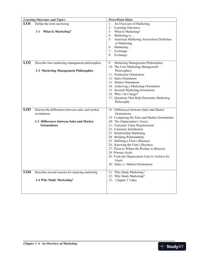 MKTG, 10th Edition Solution Manual - Page 4 preview image