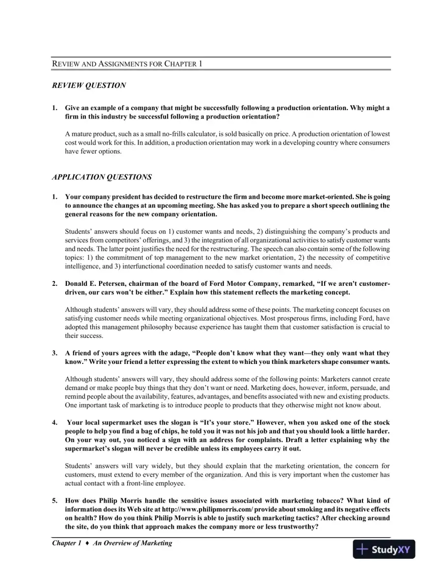 MKTG, 10th Edition Solution Manual, page 8