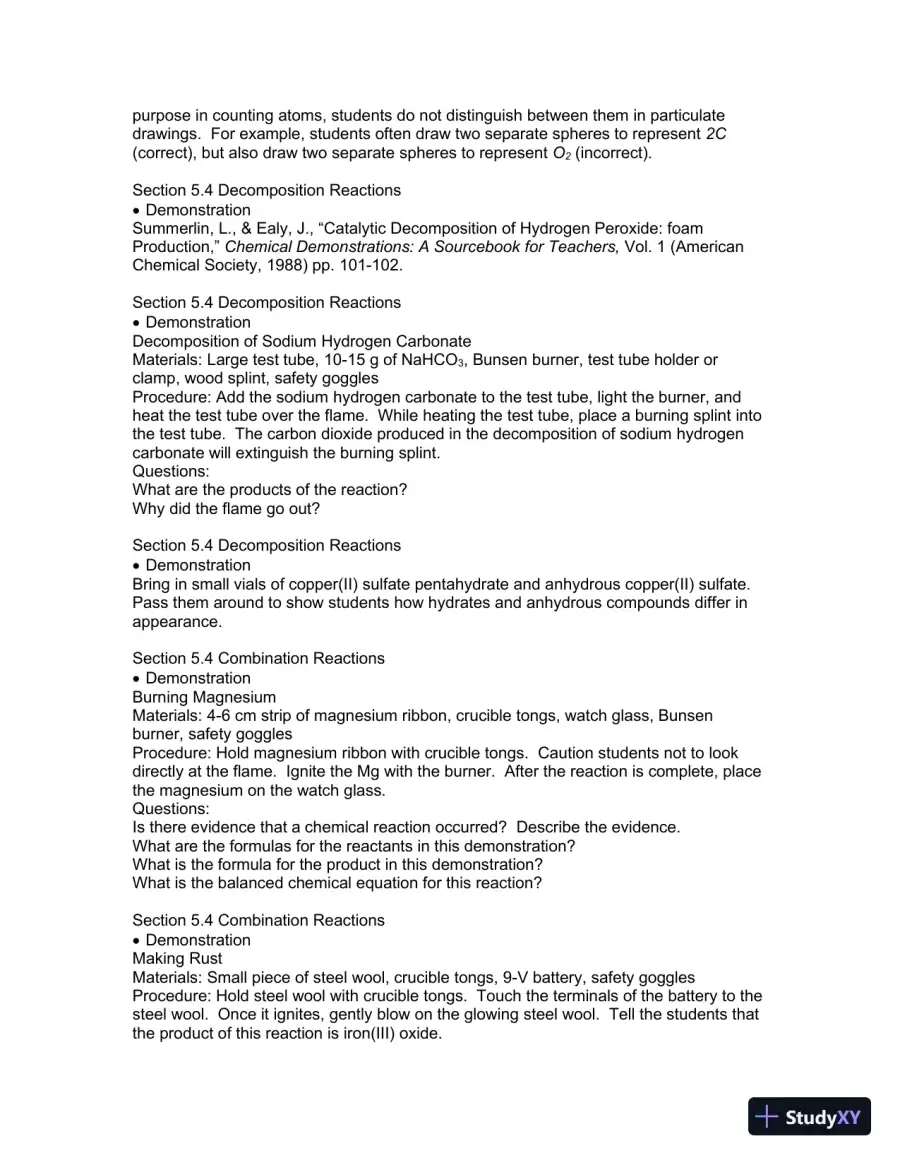 Solution Manual For Introduction to Chemistry, 4th Edition, page 10