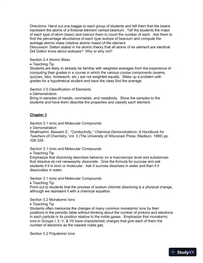 Solution Manual For Introduction to Chemistry, 4th Edition - Page 5 preview image