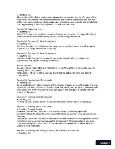 Solution Manual For Introduction to Chemistry, 4th Edition - Page 6 preview image